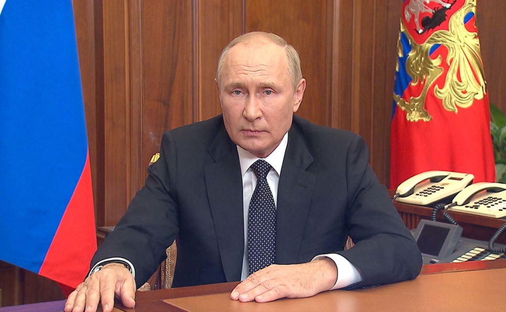 Президент Российской Федерации Владимир Путин объявил о частичной мобилизации.